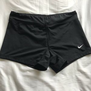 nike dry-fit shorts, black, M